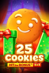25 cookies hit the Bonus slot logo