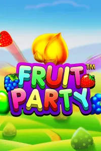 fruit party slot logo